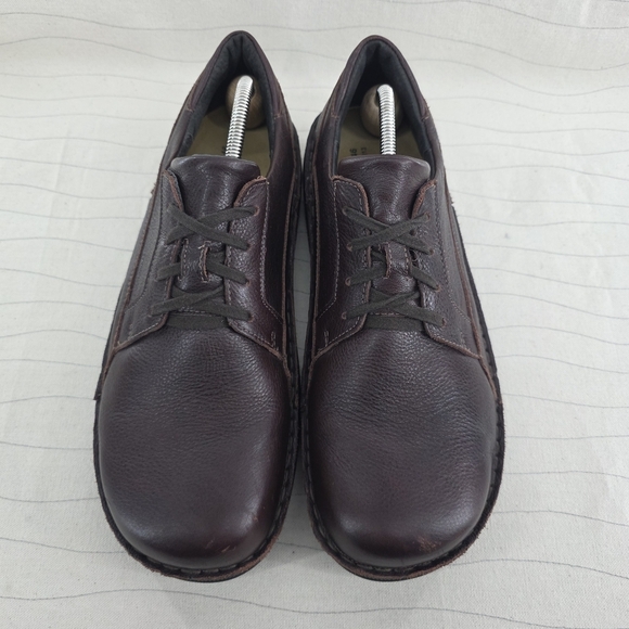NAOT Mens Olaf Lace‑Up Dark Brown Leather Shoes Made in Israel Size 13 US/ 46 EU main image 11